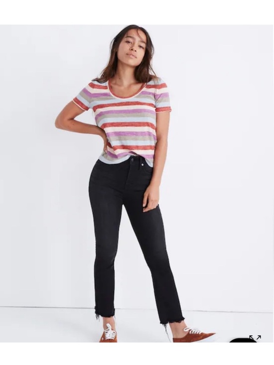 Madewell Denim - Madewell Cali Demi-Boot Black Jeans | Size 25